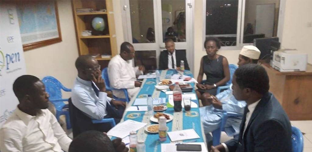 Séance de travail de l’ECPY à l’OPEN, 18 janvier 2021