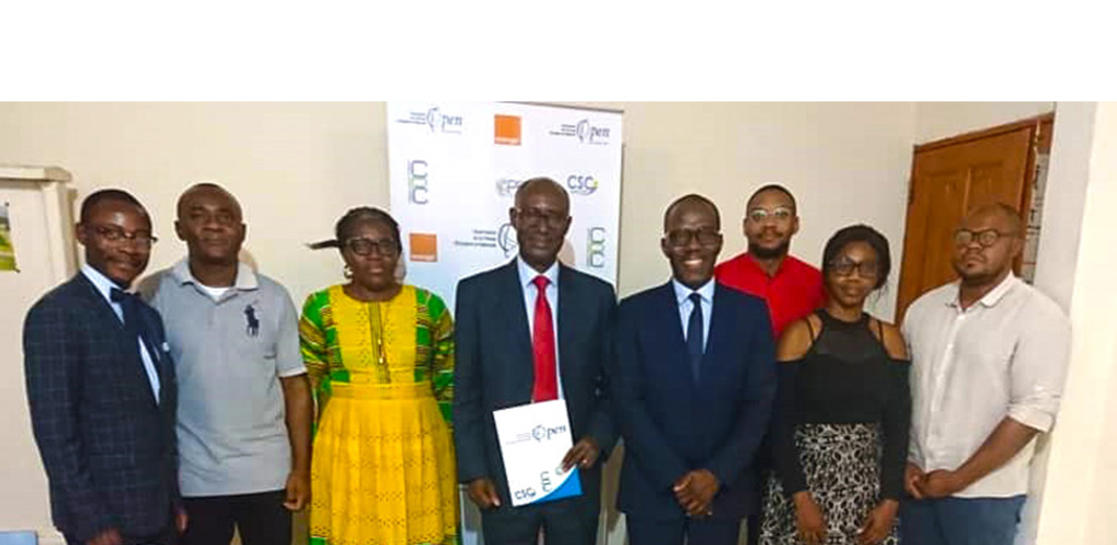 Visite de M. Eienne NANGA/SG Adjoint UCAC à l'OPEN, 28 Octobre 2020